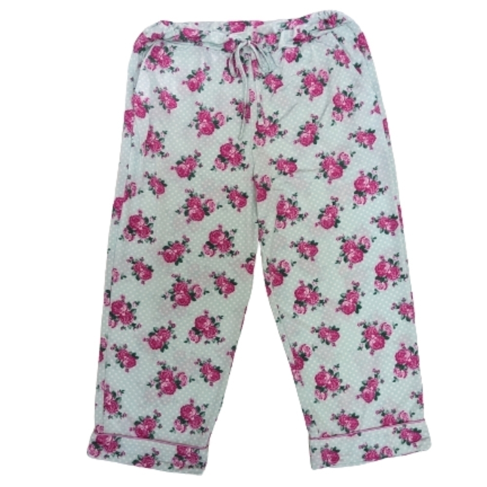 Fabulous just like you women's floral pajama pants size S